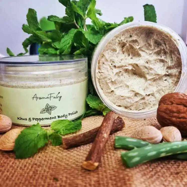 Khus & Peppermint Body Polish